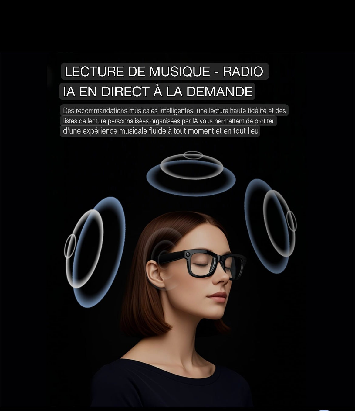 Xiaomi 4K HD AI Smart Glasses Chat GPT 100MP Camera Bluetooth Call 260Mah Battery Voice Assistant Control Smart Glasses 2025 New