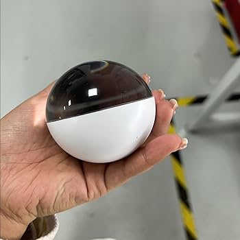 Customizable Video Glass Ball DIY Art Glass Ball Lamp - Spherical Pixel Display, Detachable Video and Sound Game Screen