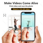 HPRT MT53 3Inch Zink Small Inkless Photo Printer Directly Connected to Mobile Phone with Color HD Restoration Suppor IOS Android